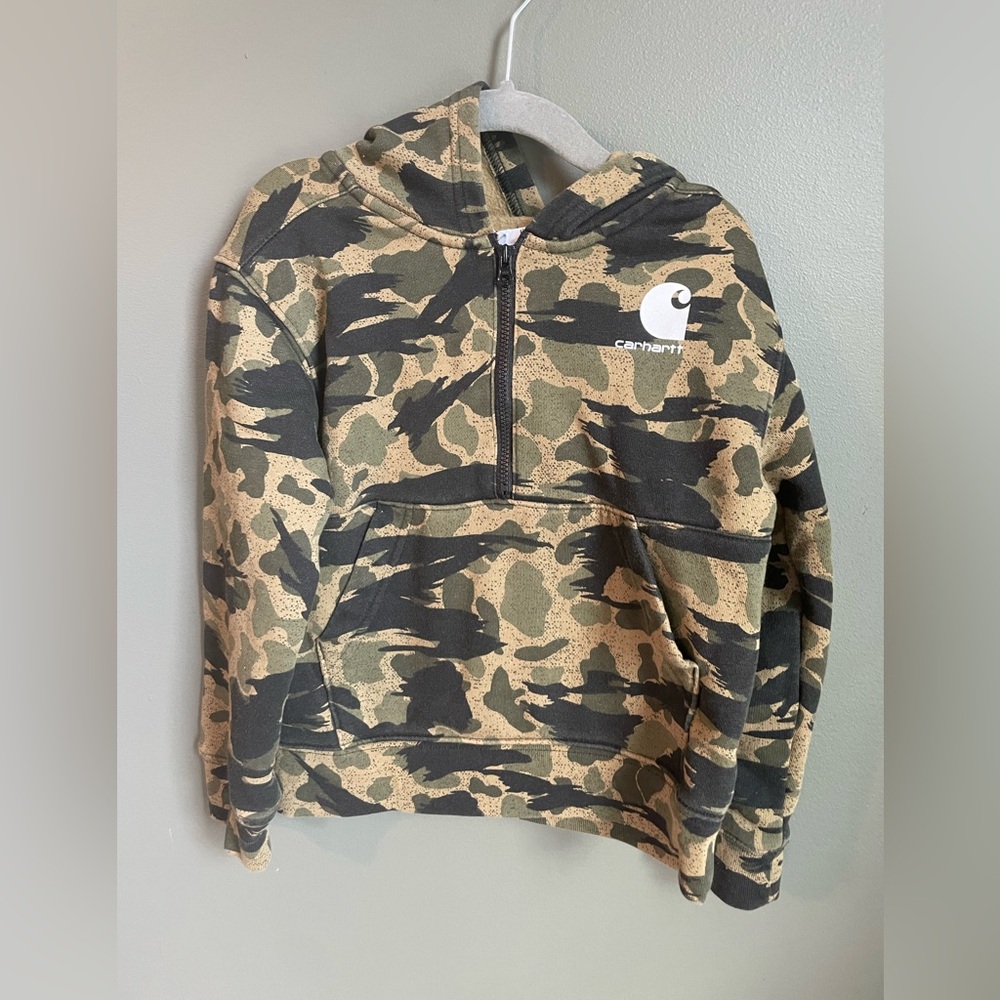 4T Kids Camo Hoodie Sweatshirt